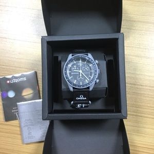 Omega x Swatch co brand mission to the moon watches